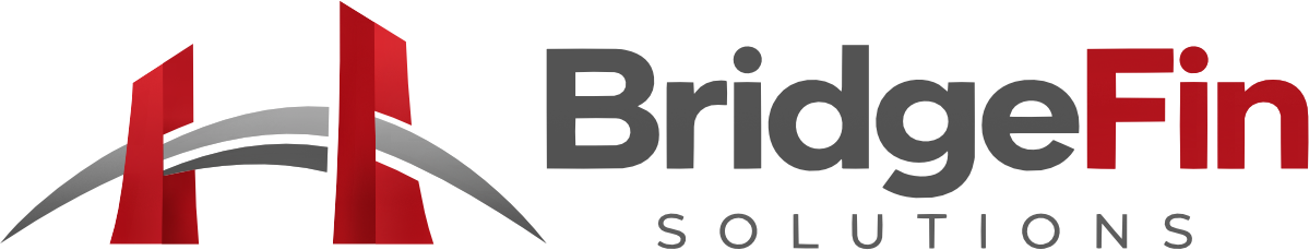 BridgeFin Solutions logo, link to homepage